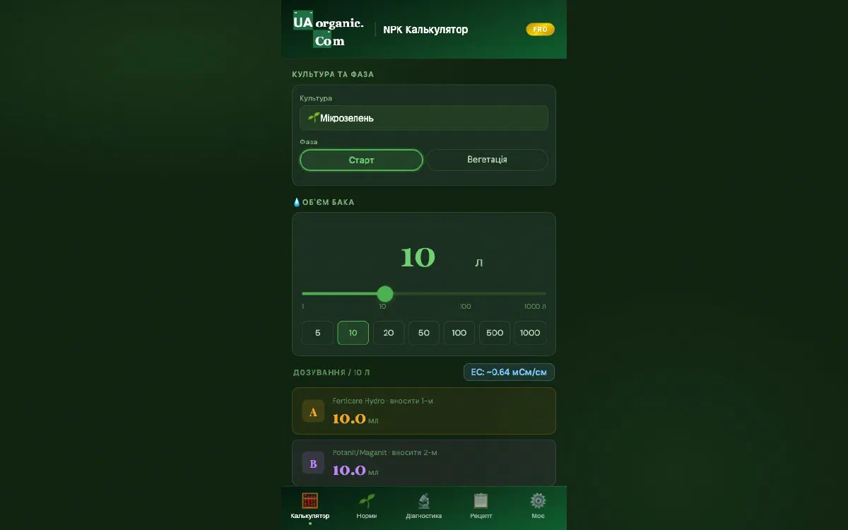 NPK Calculator